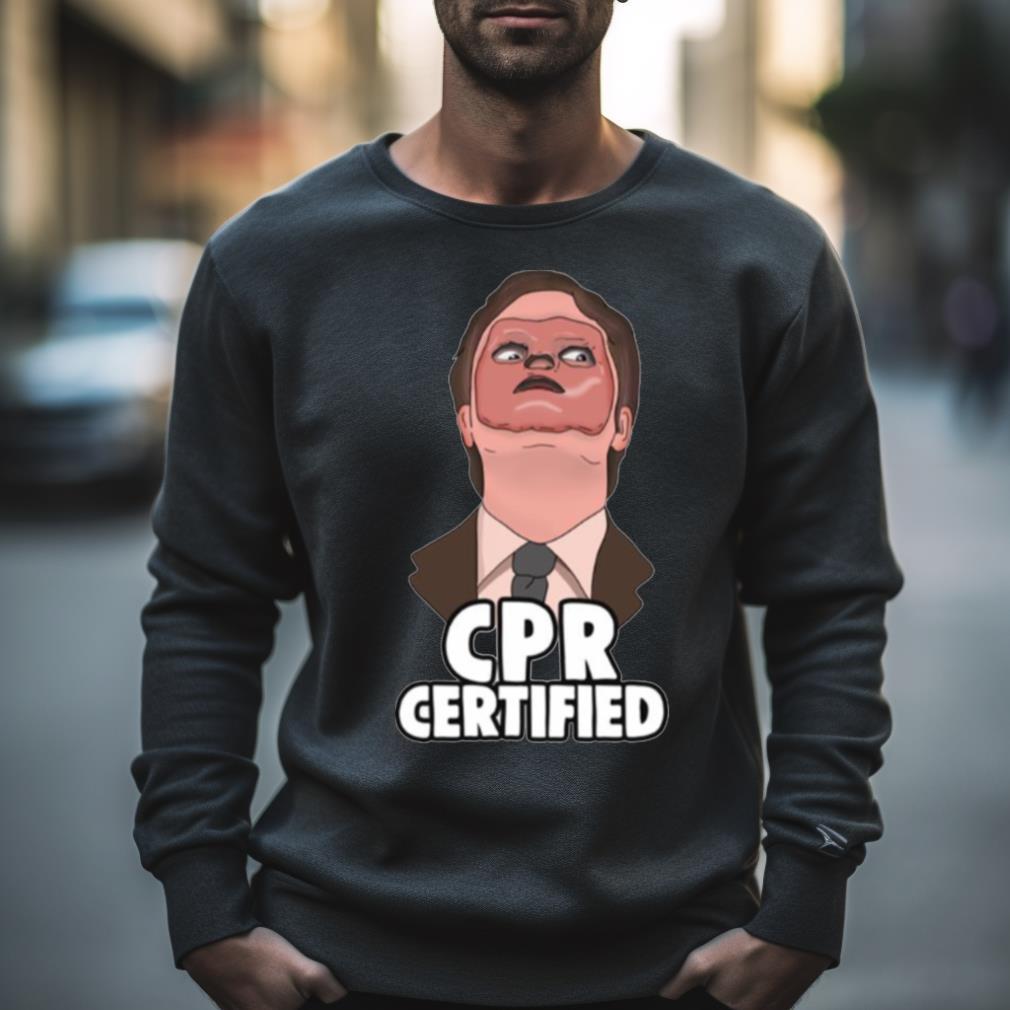 Memes Dwight Cpr Certified The Office Shirt