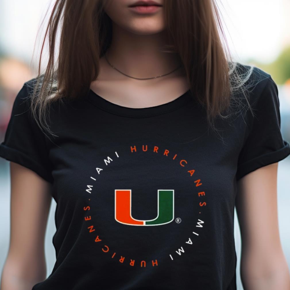 Miami Hurricanes Stripe Up Aeroready Pregame T Shirt