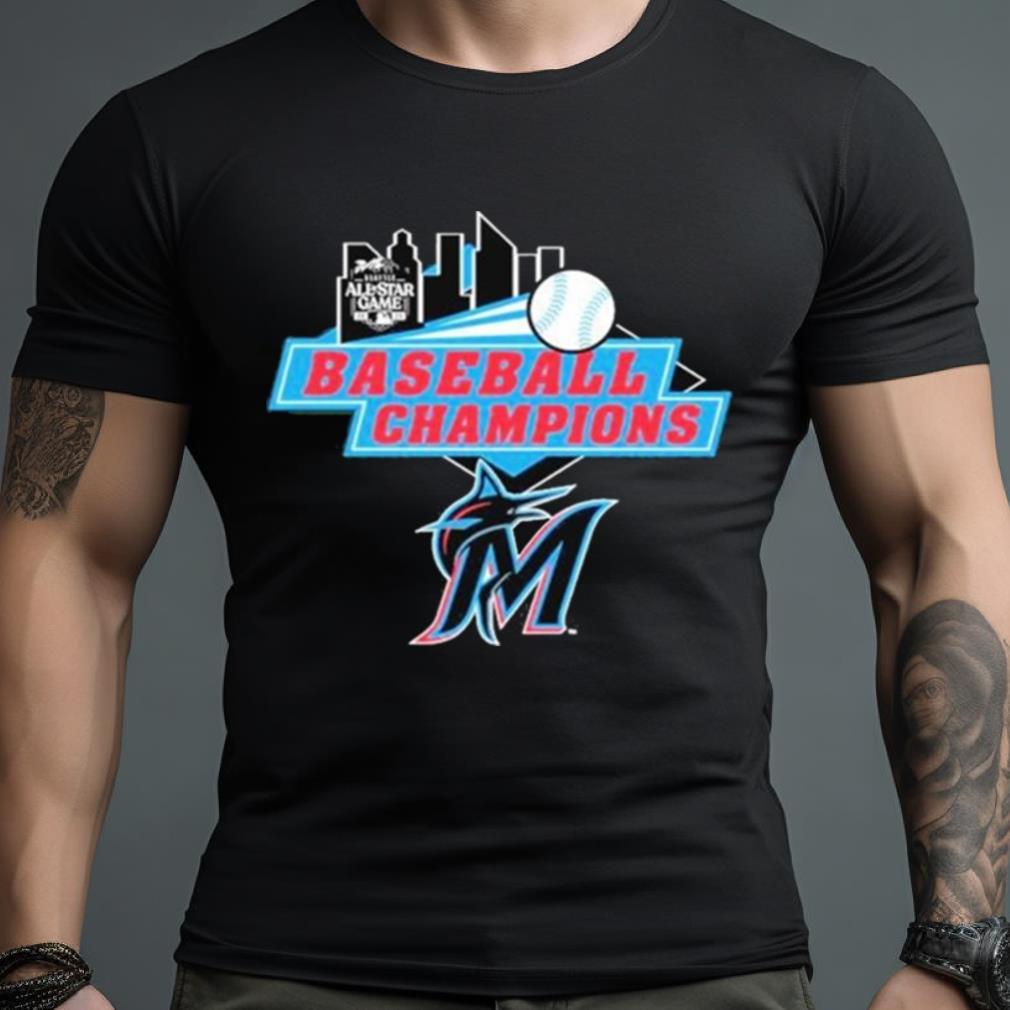 Miami Marlins Baseball Champions Seattle All Star Game 2023 Logo Shirt