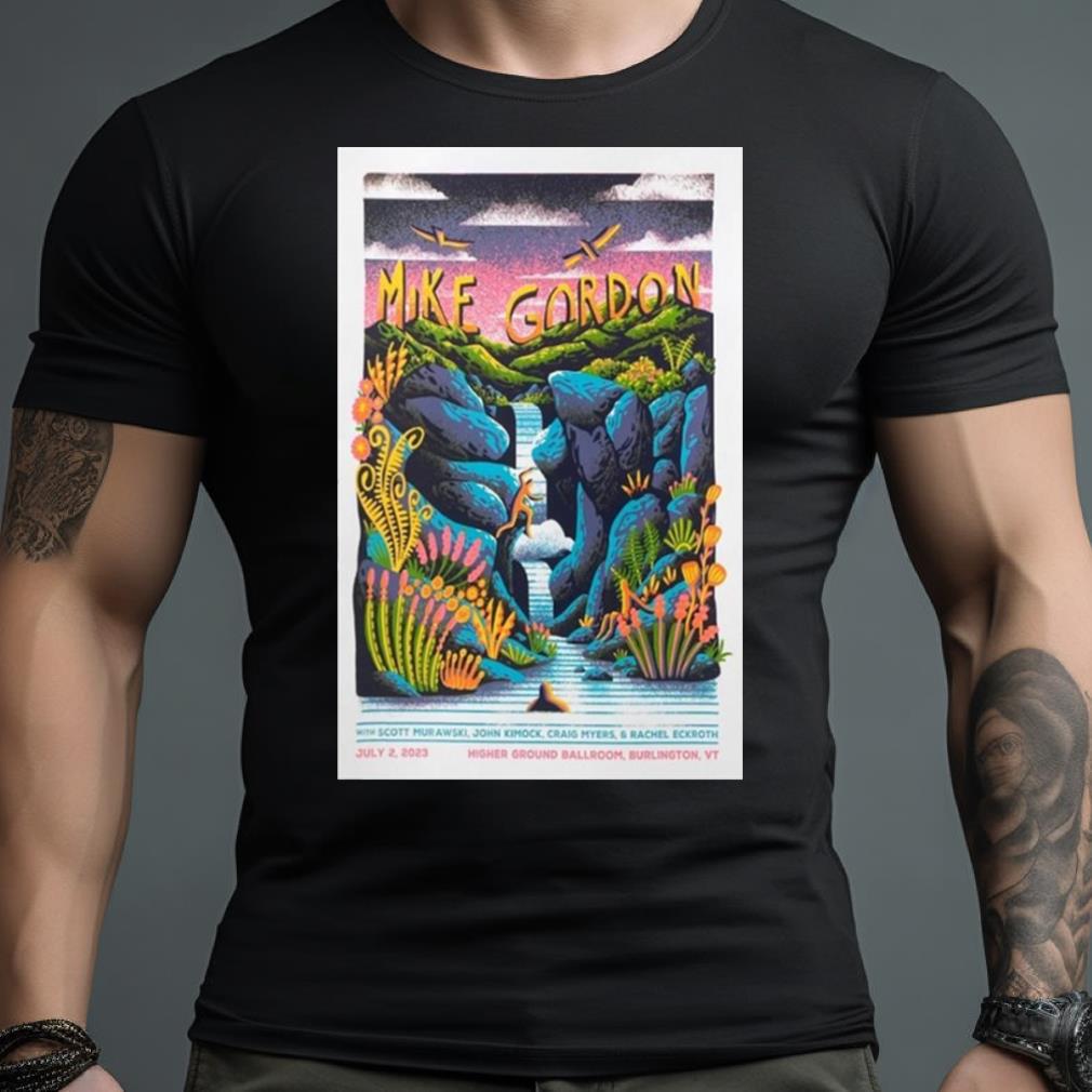 Mike Gordon July 2 2023 Burlington Vt Poster Shirt
