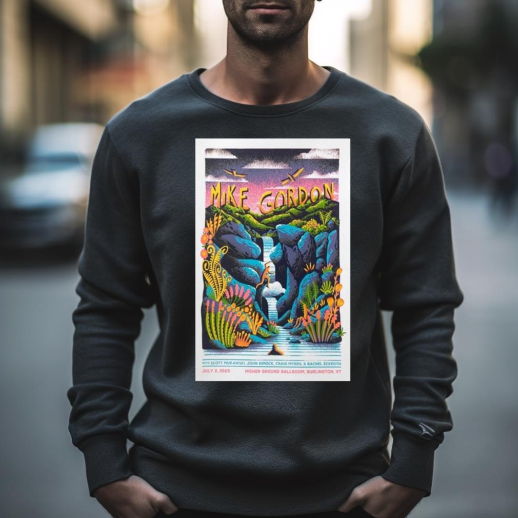 Mike Gordon July 2 2023 Burlington Vt Poster Shirt