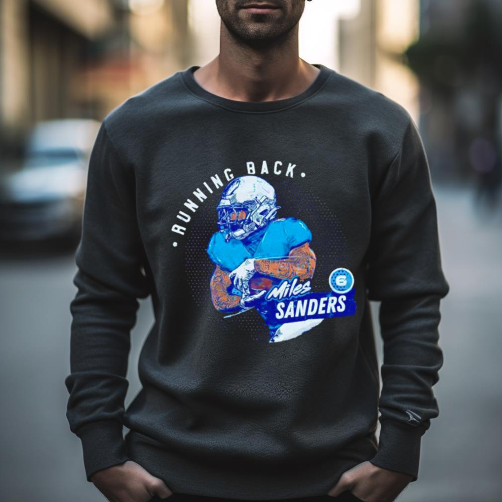 Miles Sanders Carolina Dots Shirt