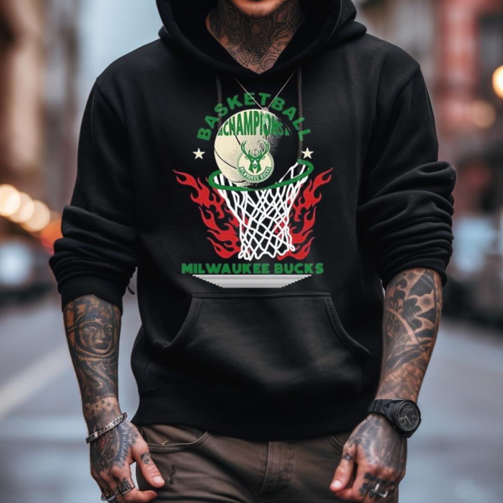 Milwaukee Bucks Basketball Champions Fire Logo 2023 Shirt Milwaukee Bucks Basketball Champions Fire Logo 2023 Shirt