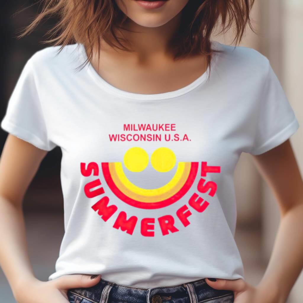 Milwaukee Wisconsin Usa Summerfest Shirt Milwaukee Wisconsin Usa Summerfest Shirt
