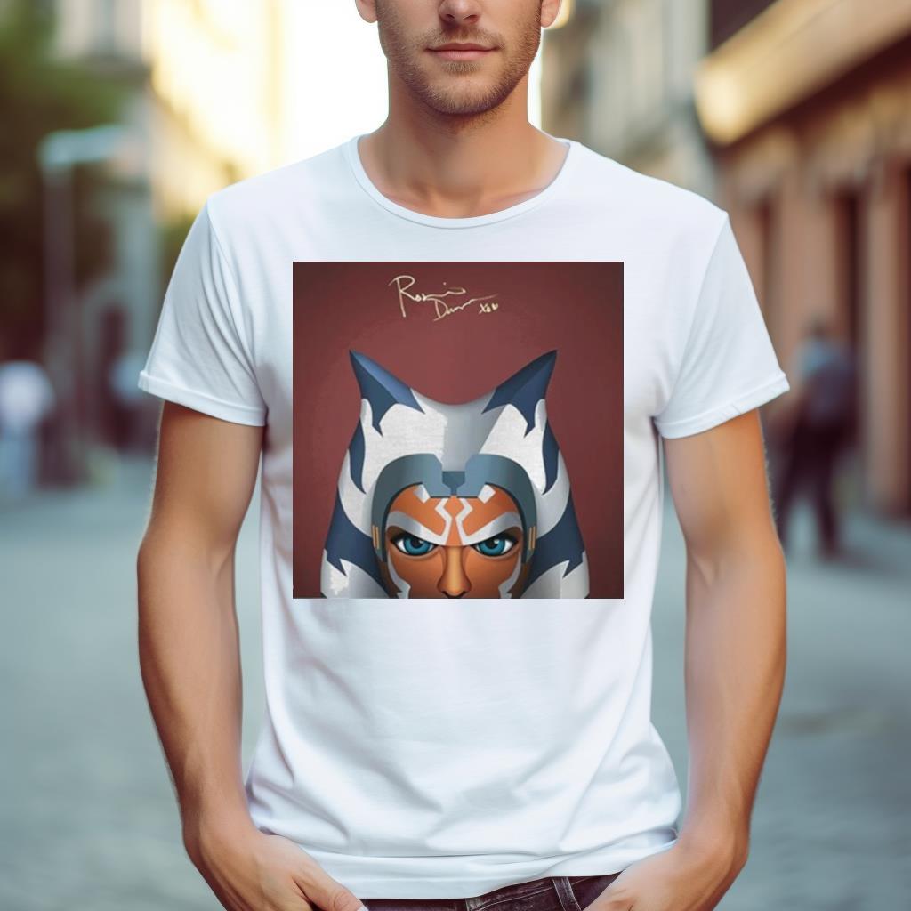 Minimalist Ahsoka Tano Square Poster T Shirt