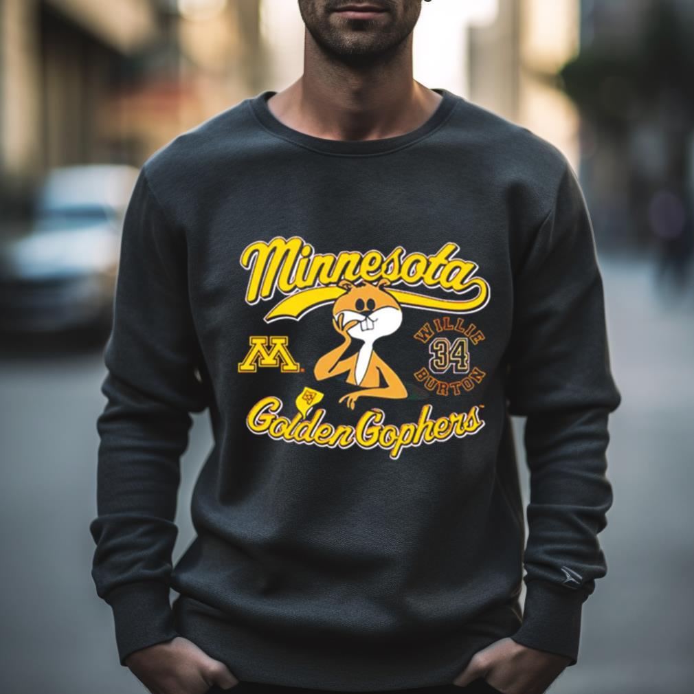 Minnesota Golden Gophers Willie Burton Golden Gophers Shirt