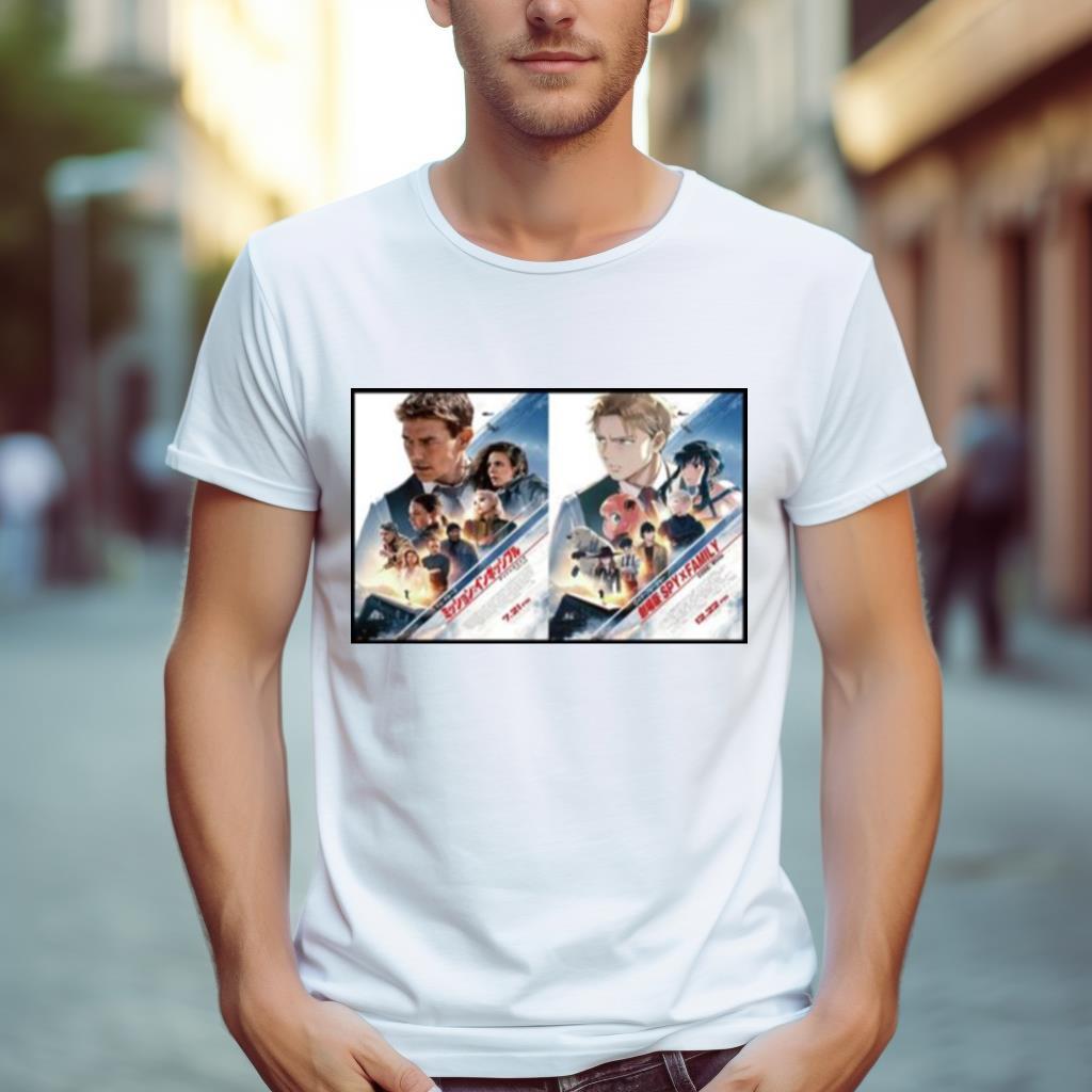 Mission Impossible 7 X Spy X Family Code 2023 Poster Shirt