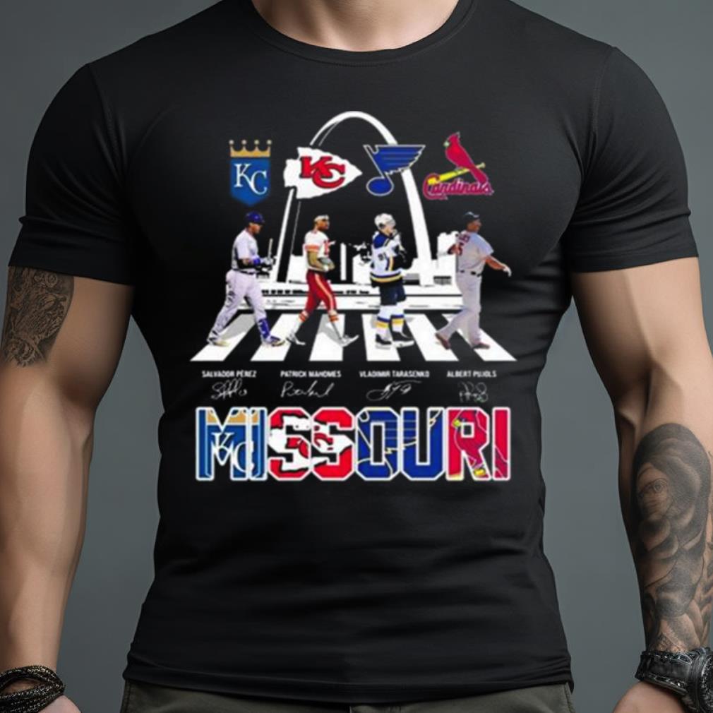Missouri City Of Champions 2023 Abbey Road Signatures Shirt
