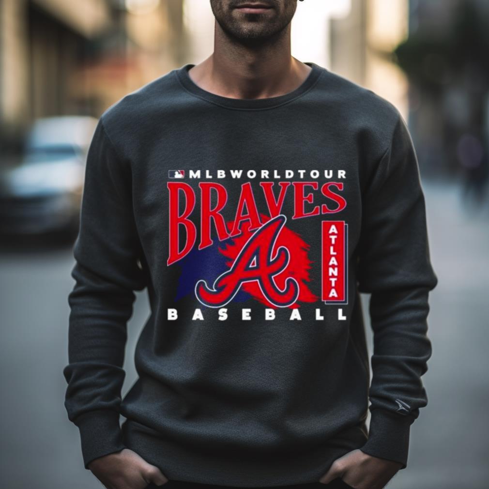 MLB World Tour Atlanta Braves baseball logo 2023 shirt, hoodie, sweater,  long sleeve and tank top