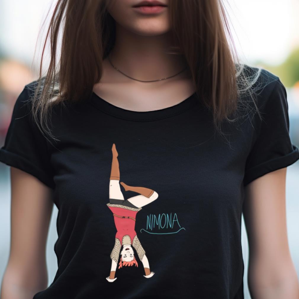 Monster Girl Up Side Down Nimona Shirt Monster Girl Up Side Down Nimona Shirt