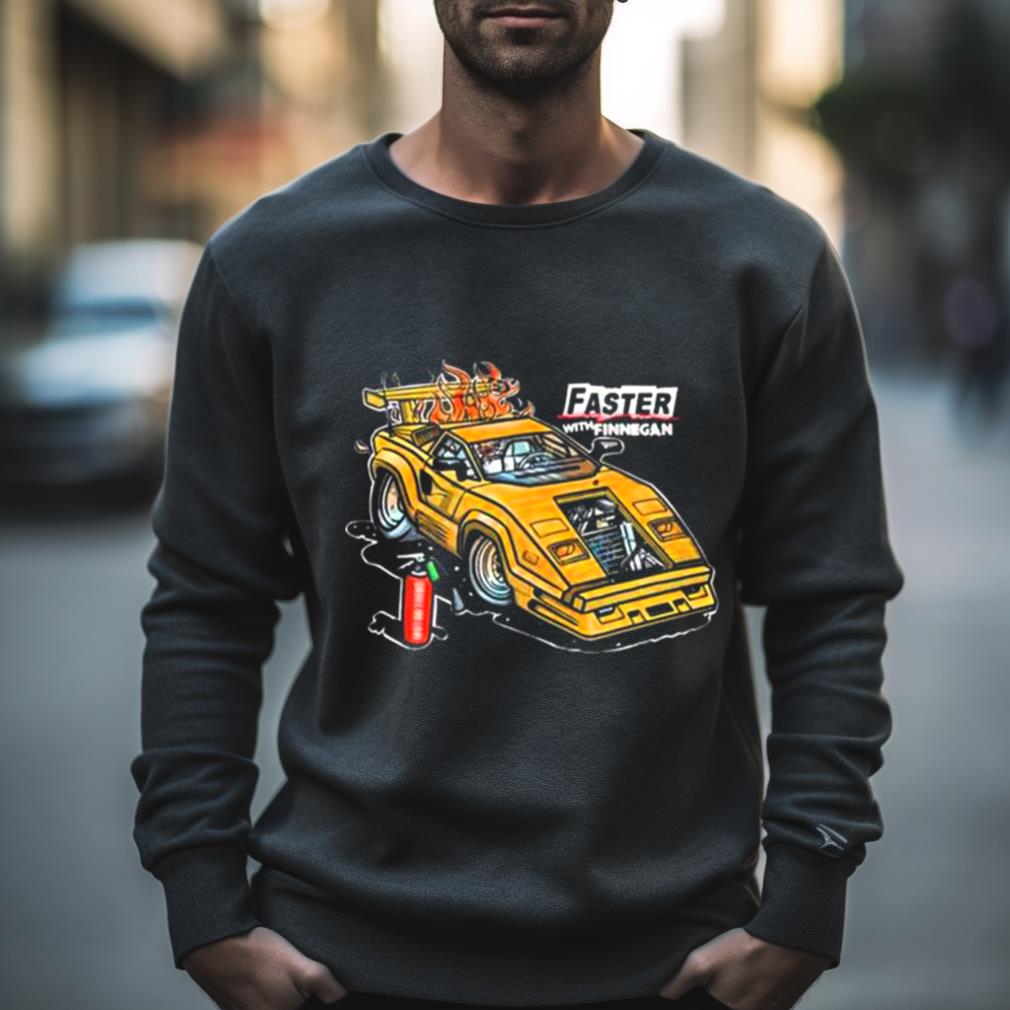 Motor Trend Faster With Finnegan Scambo Shirt