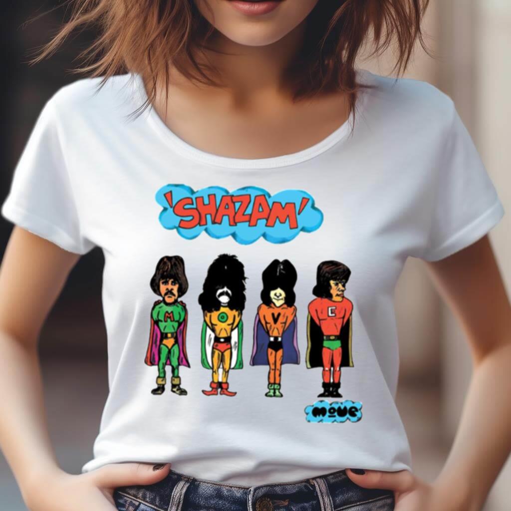 Move Cover Shazam The Donnas Shirt Move Cover Shazam The Donnas Shirt
