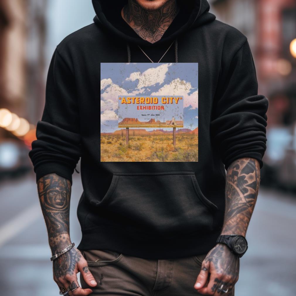 Movie Graphic Asteroid City Shirt Movie Graphic Asteroid City Shirt