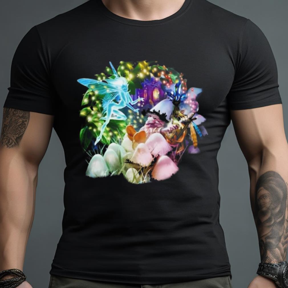 Mushroom Garden Light Fantasy Shirt