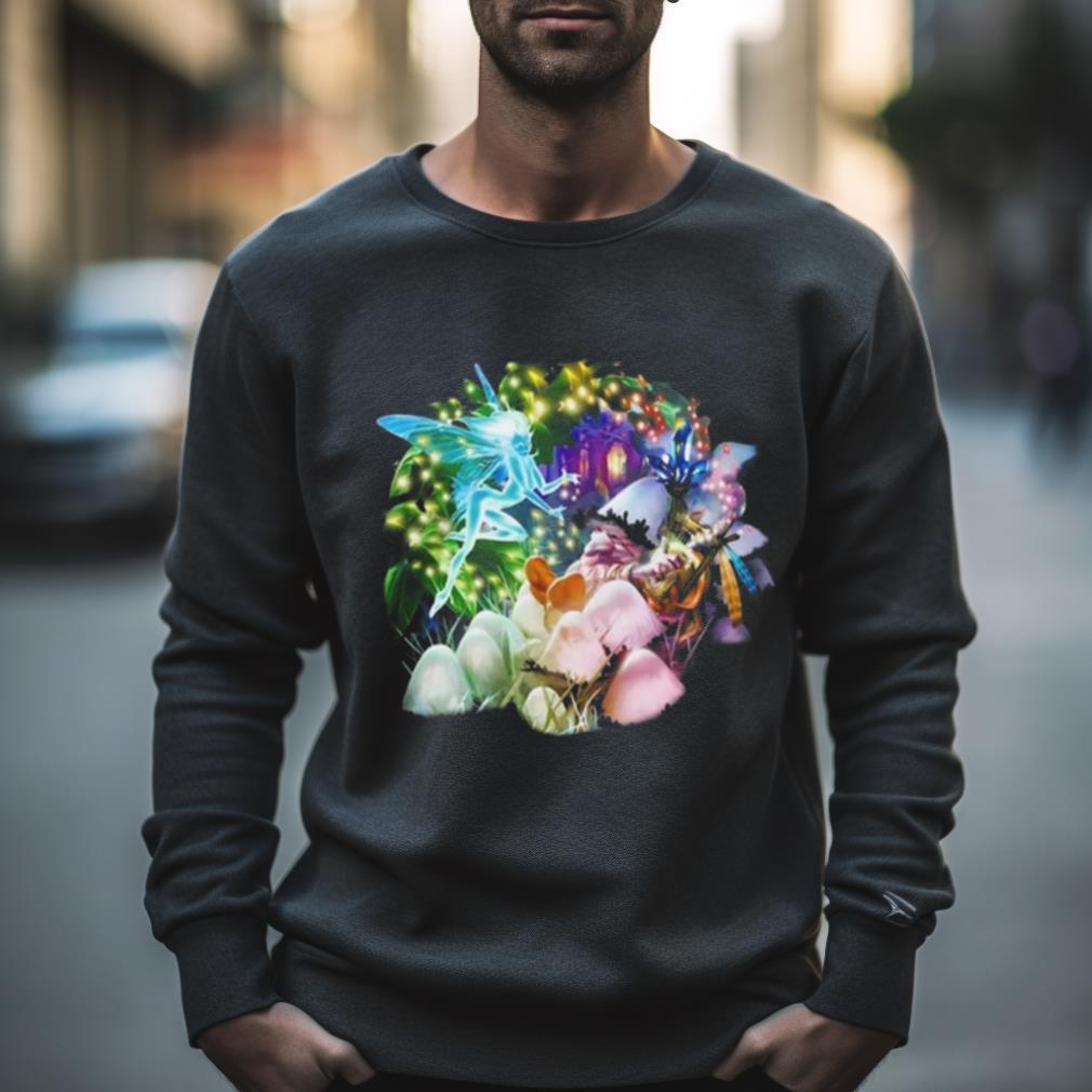 Mushroom Garden Light Fantasy Shirt