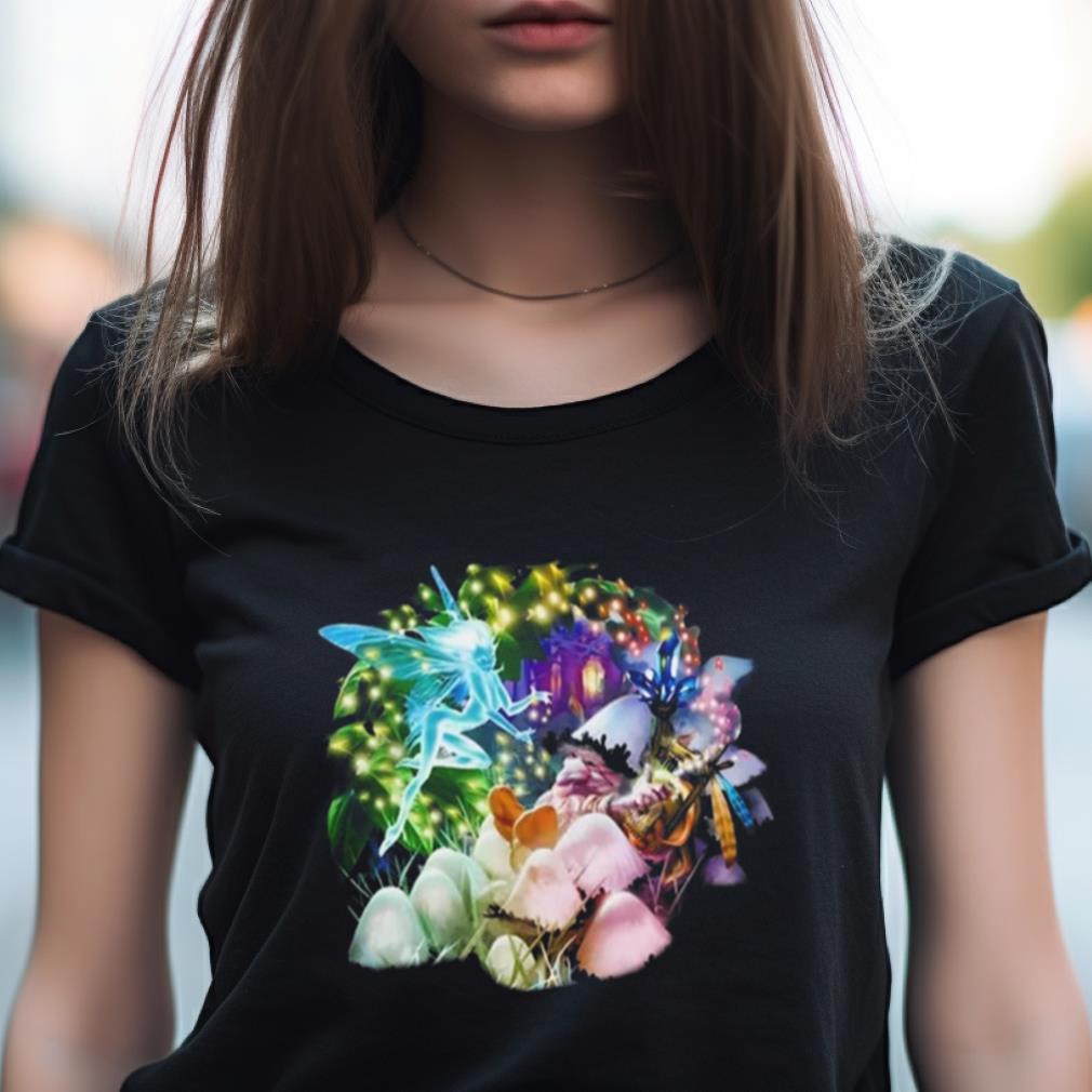 Mushroom Garden Light Fantasy Shirt Mushroom Garden Light Fantasy Shirt