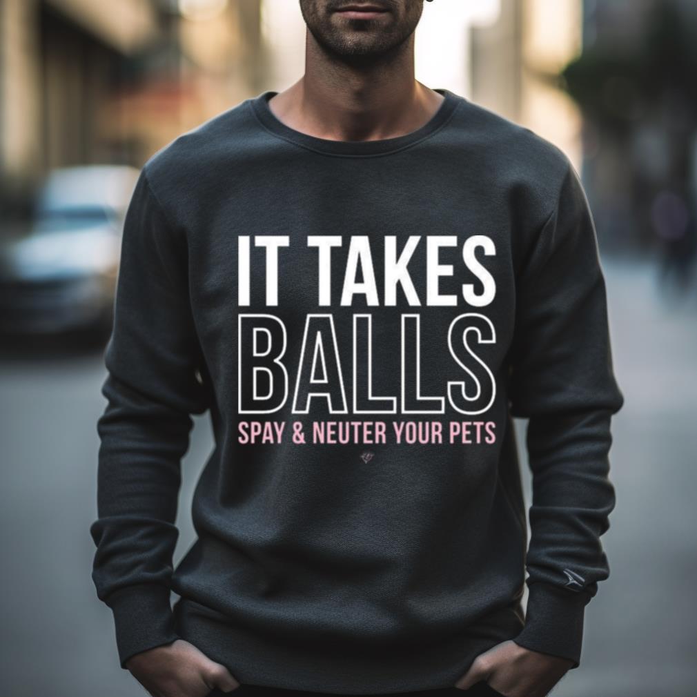 Muttnation It Takes Balls Tee Shirt