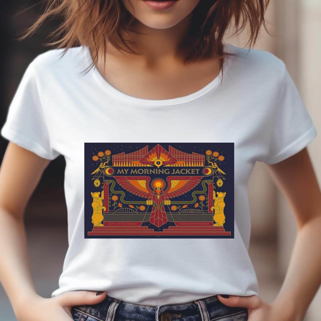 My Morning Jacket September 23 2022 Ascend Amphitheater Nashville Tn Poster Shirt My Morning Jacket September 23 2022 Ascend Amphitheater Nashville Tn Poster Shirt