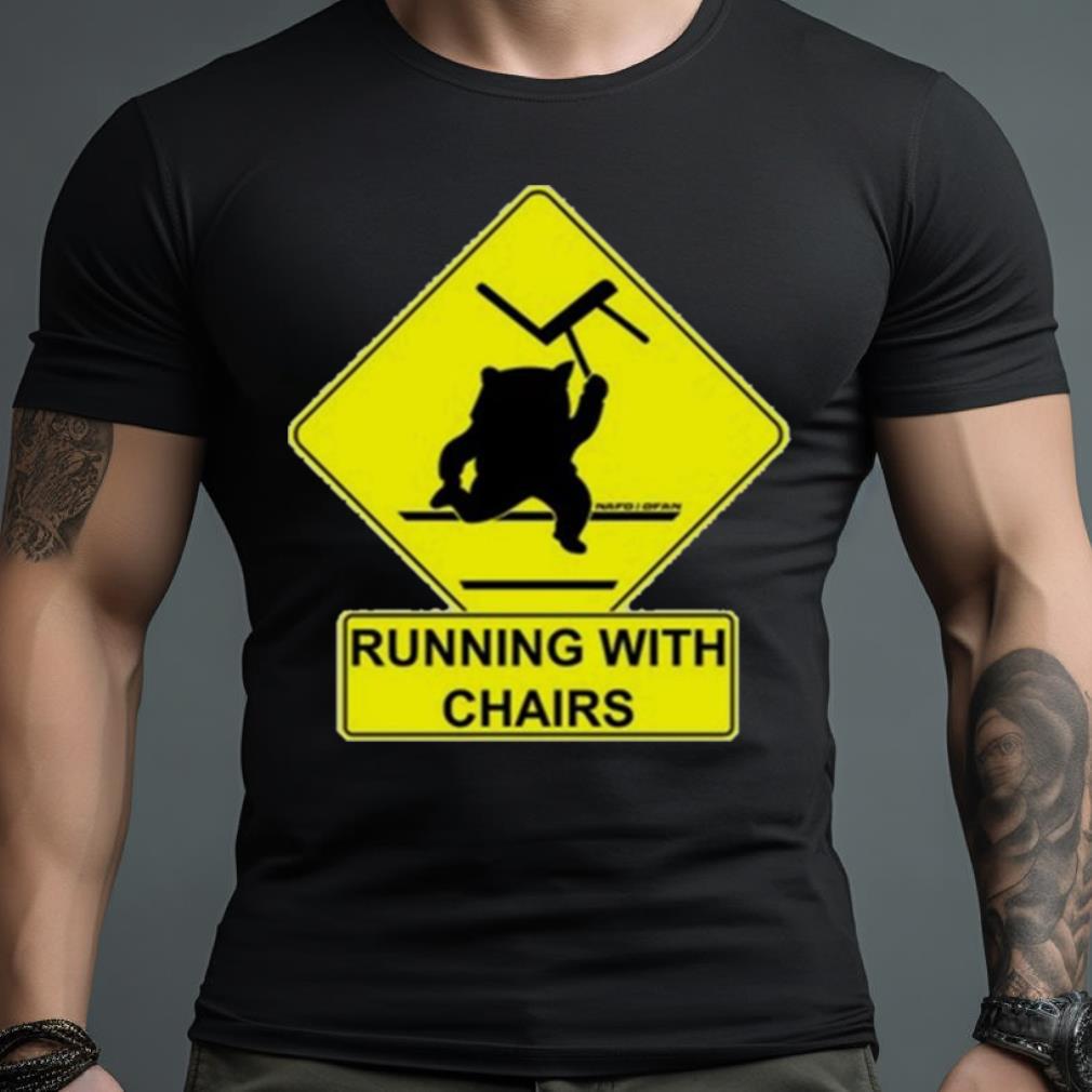 Nafo Ofan Running With Chairs T Shirt