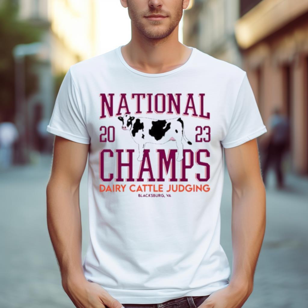 National 2023 Champs Dairy Cattle Judging Shirt