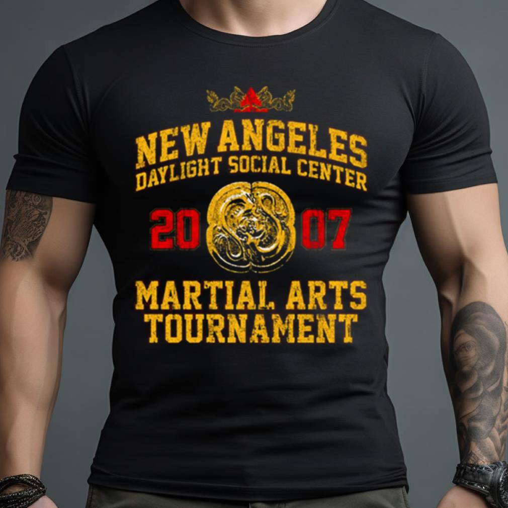 New Angeles 2007 Martial Arts Tournament Double Dragon Shirt