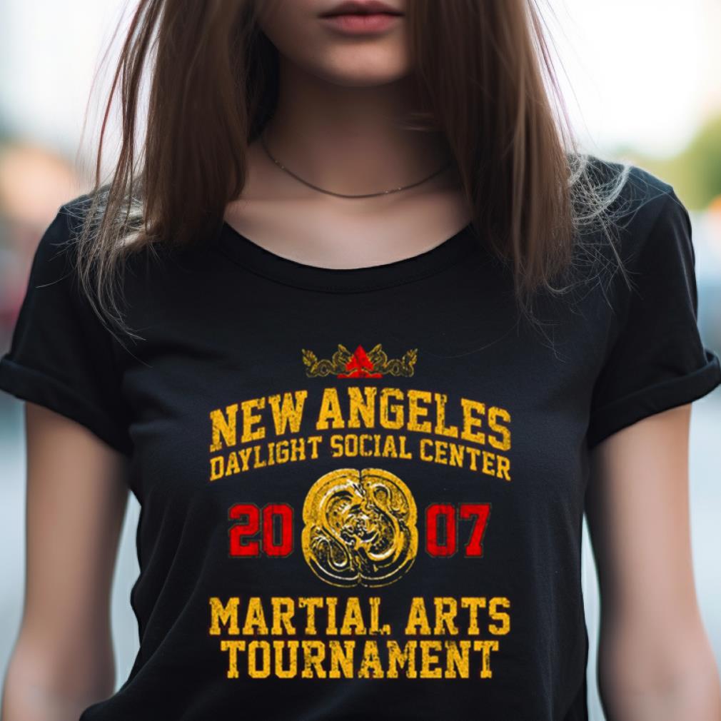 New Angeles 2007 Martial Arts Tournament Double Dragon Shirt New Angeles 2007 Martial Arts Tournament Double Dragon Shirt