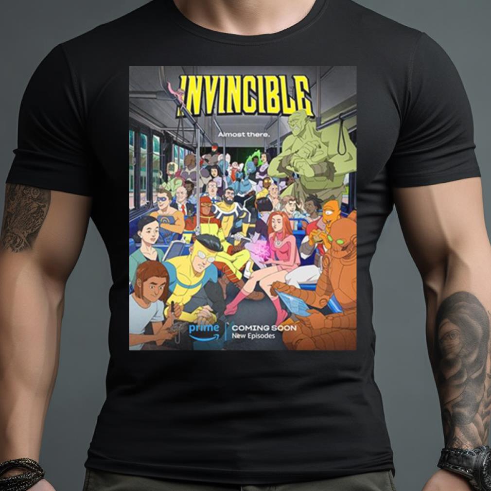 New Poster Invincible Season 2 New Episodes Coming Soon T Shirt