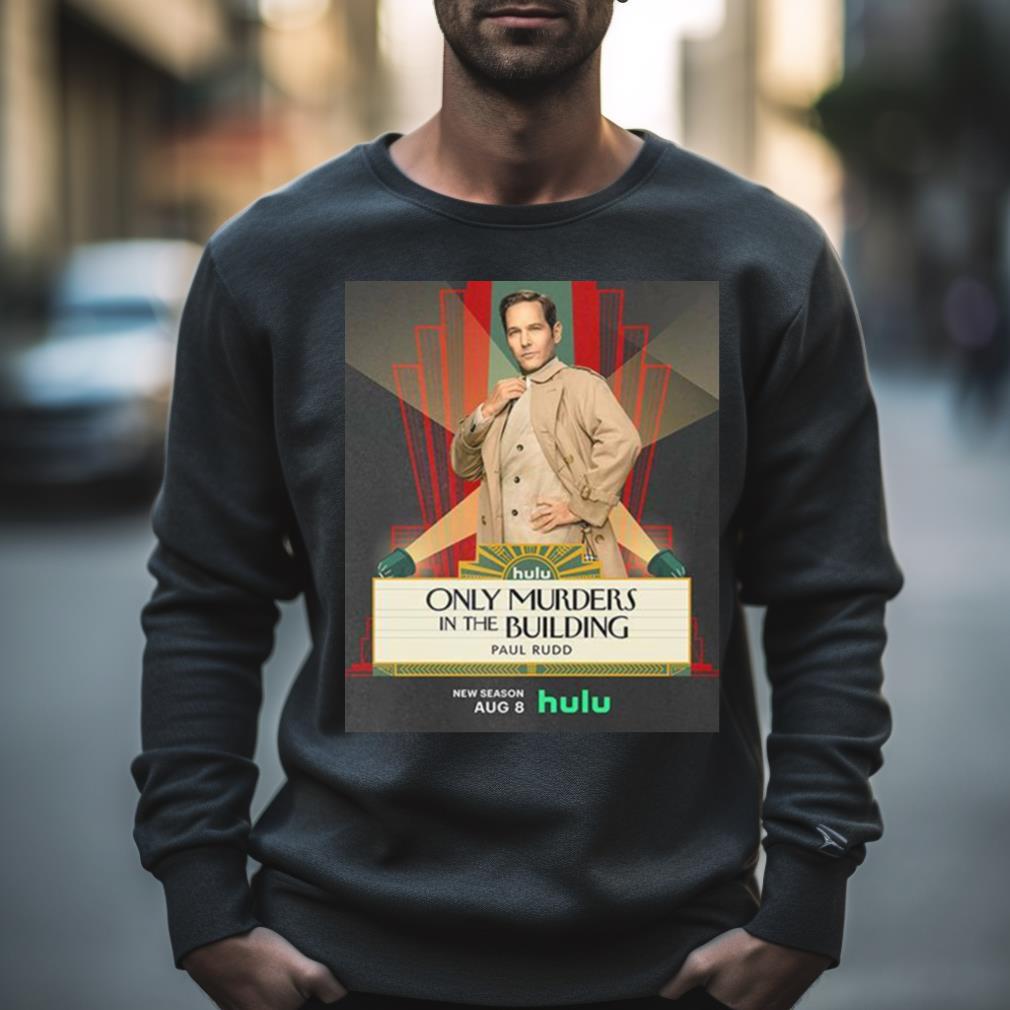 New Poster Movie Only Murders In The Building Paul Rudd T Shirt New Poster Movie Only Murders In The Building Paul Rudd T Shirt