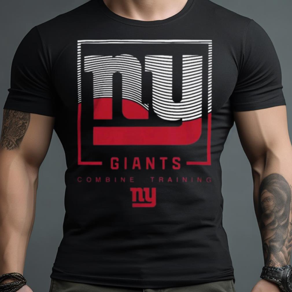 New York Giants Combine Training Clutch Logo Shirt