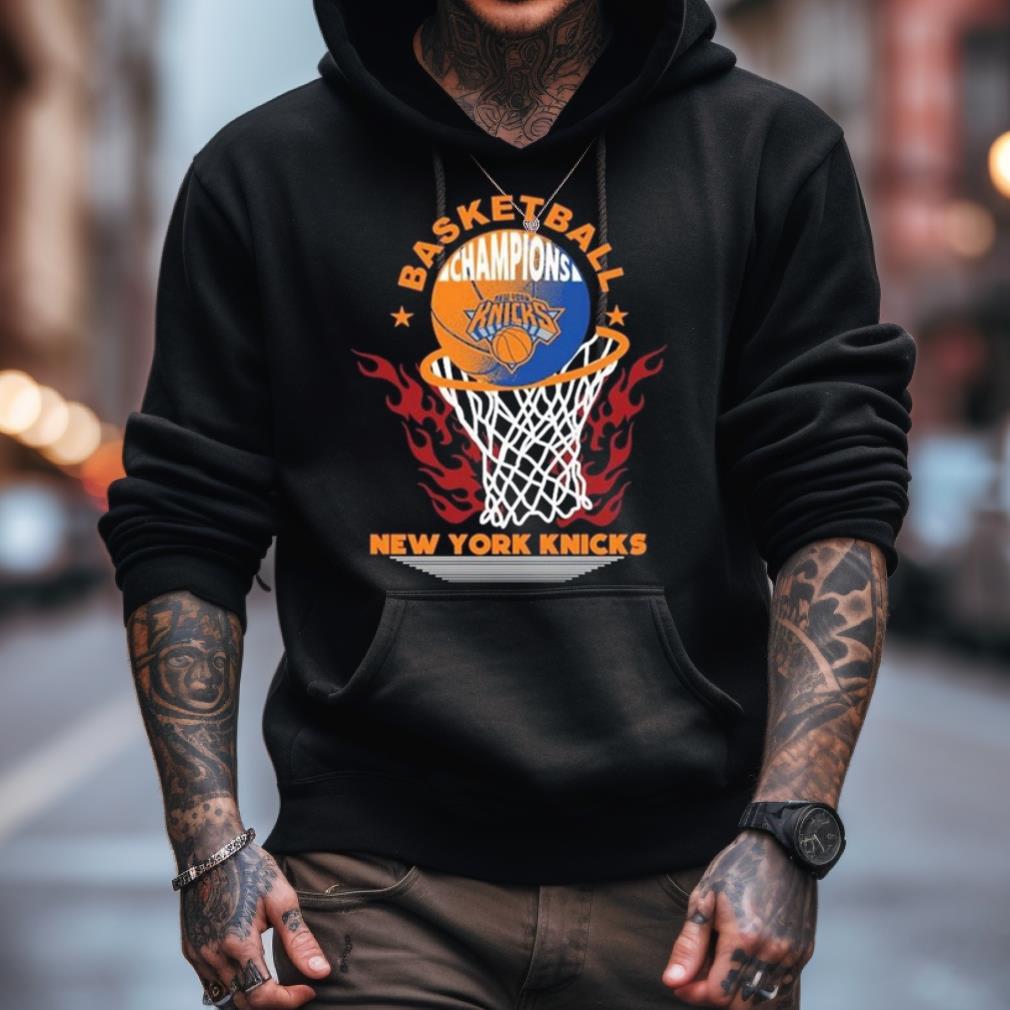 New York Knicks Basketball Champions Fire Logo 2023 Shirt New York Knicks Basketball Champions Fire Logo 2023 Shirt