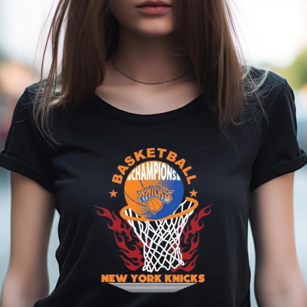 New York Knicks Basketball Champions Fire Logo 2023 Shirt New York Knicks Basketball Champions Fire Logo 2023 Shirt