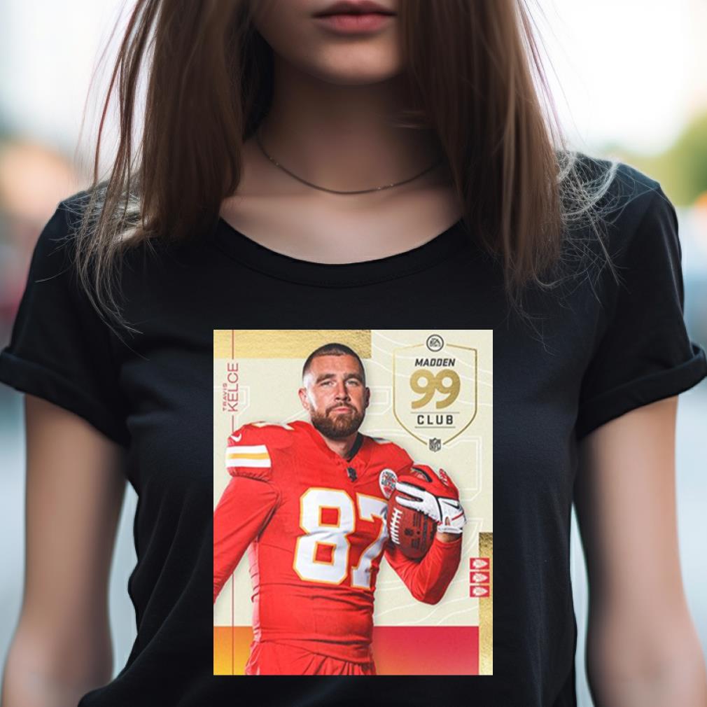 NFL Madden 24 Kansas City Chiefs Congrats On The Most 99 Club Travis Kelce  3D T-Shirt - Binteez