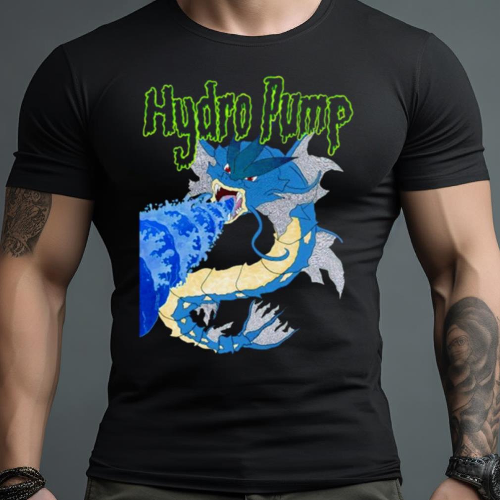 Nice Gyarados Pokemon Hydro Pump Shirt