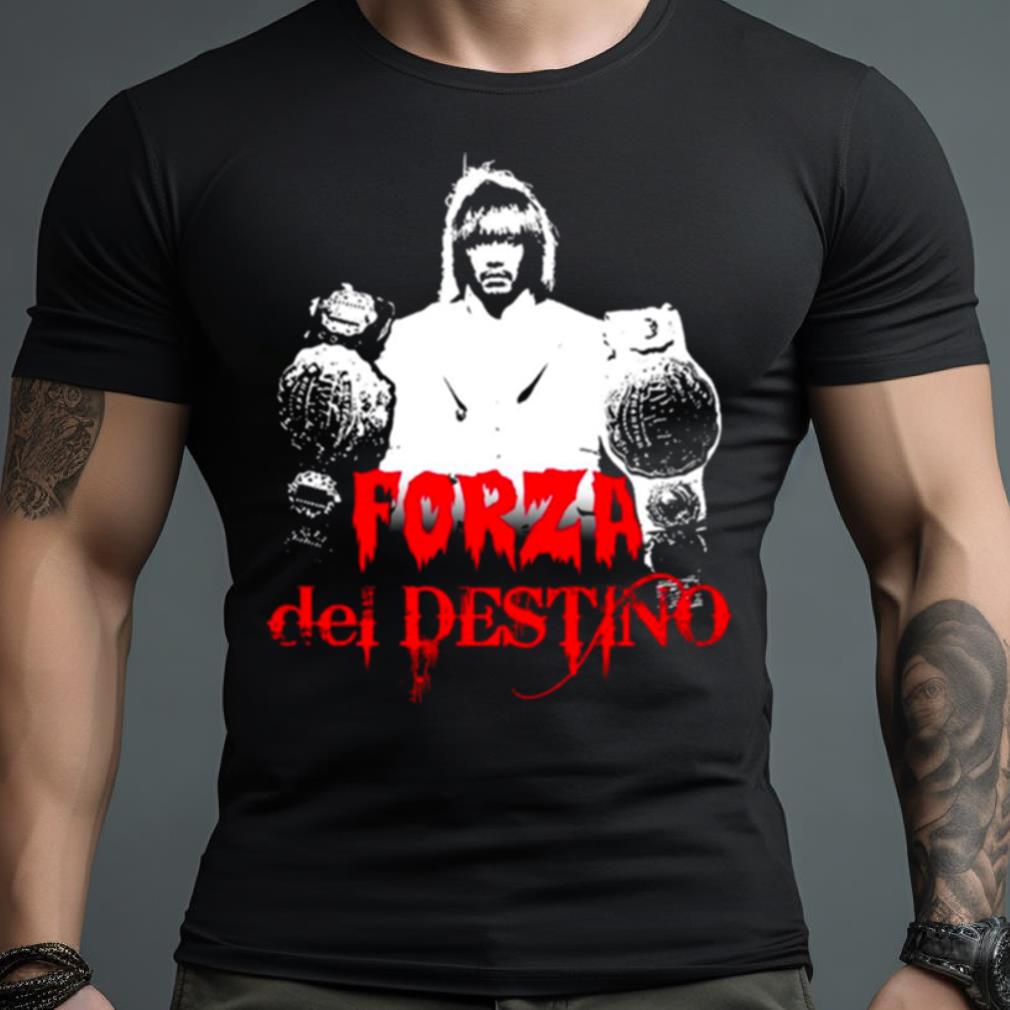 Njpw Tetsuya Naito Forza Del Destino Shirt