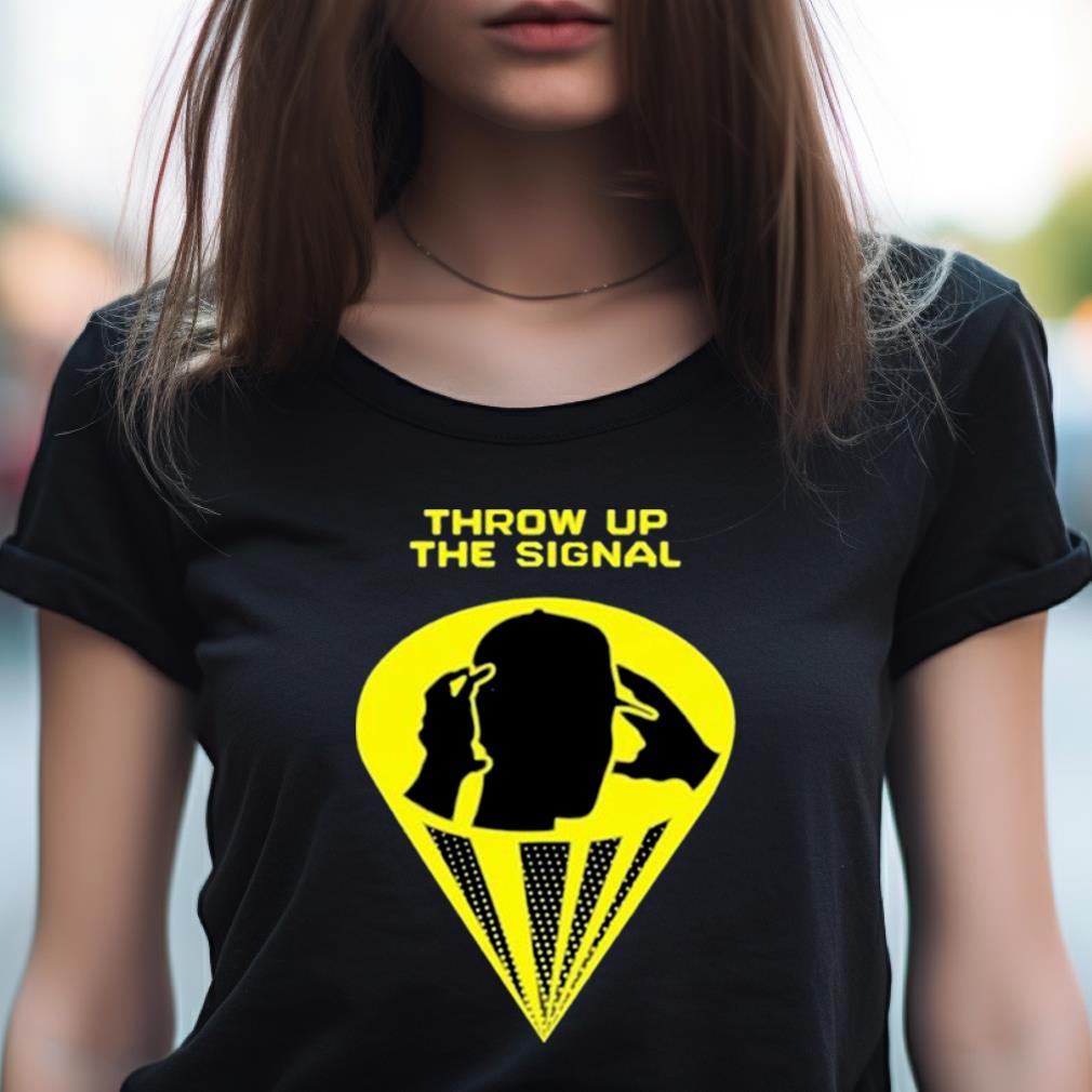 Noah Berger Throw Up The Signal Shirt Noah Berger Throw Up The Signal Shirt