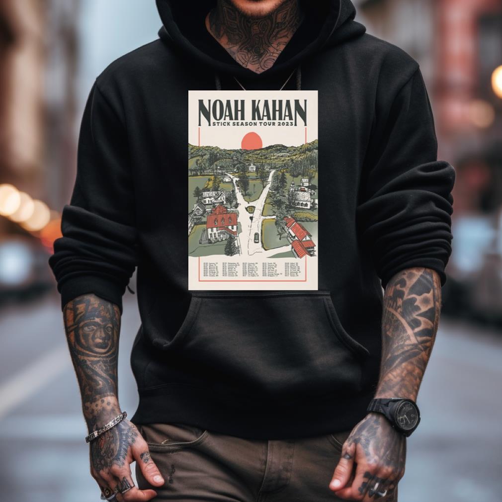 Noah Kahan Stick Season Tour 2023 Art Poster Design T Shirt