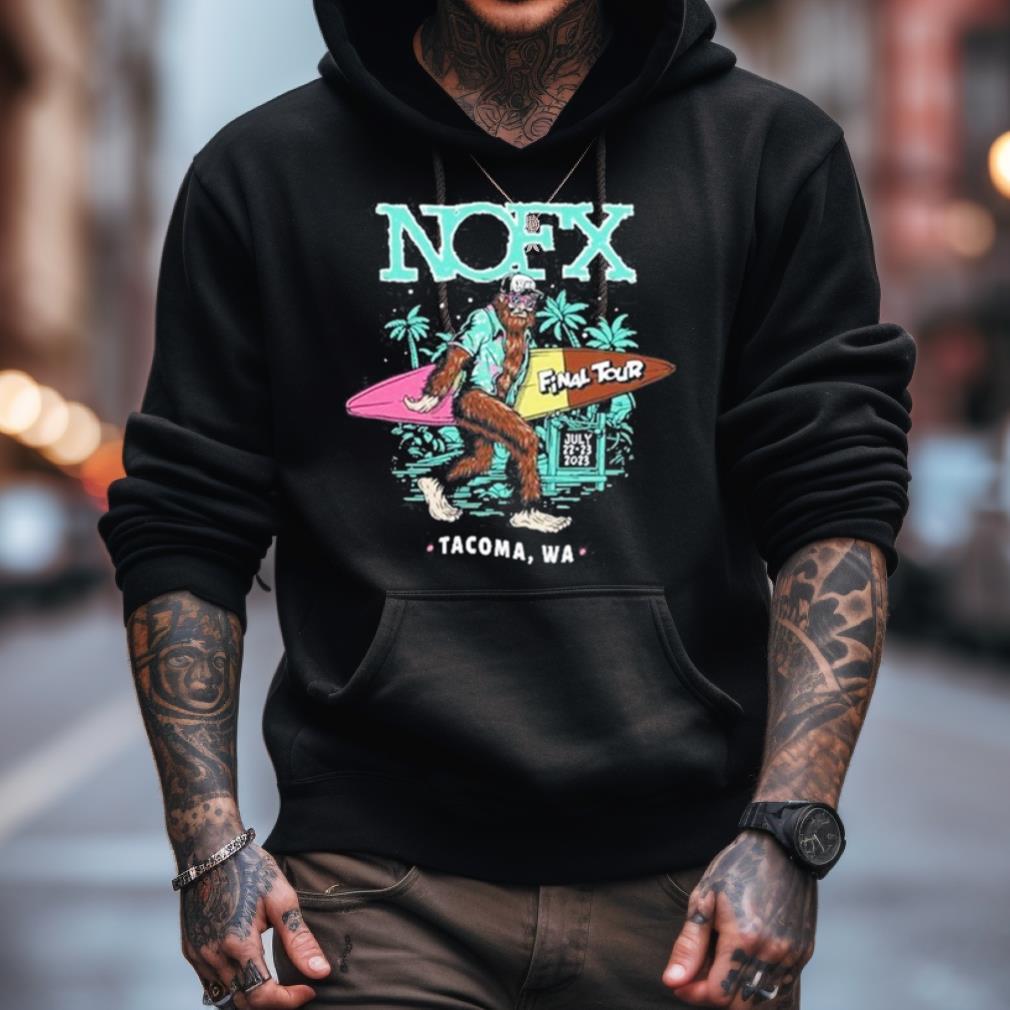 Nofx July 22 & 23, 2023 Tacoma, Wa Tour Shirt Nofx July 22 & 23, 2023 Tacoma, Wa Tour Shirt