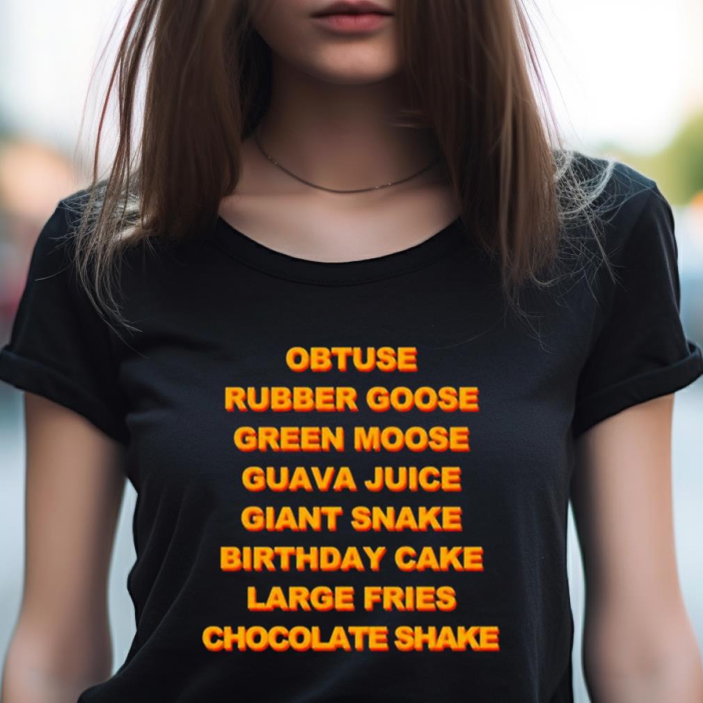 Obtuse Rubber Goose Green Moose Shirt Obtuse Rubber Goose Green Moose Shirt