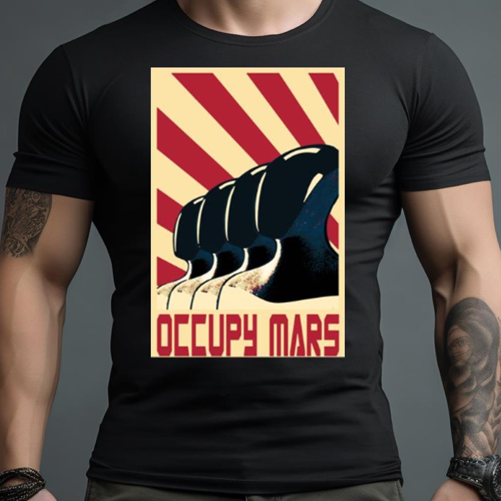 Occupy Mars Graphic Elon Musk Shirt