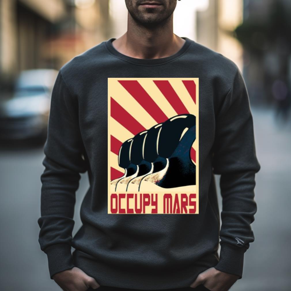 Occupy Mars Graphic Elon Musk Shirt