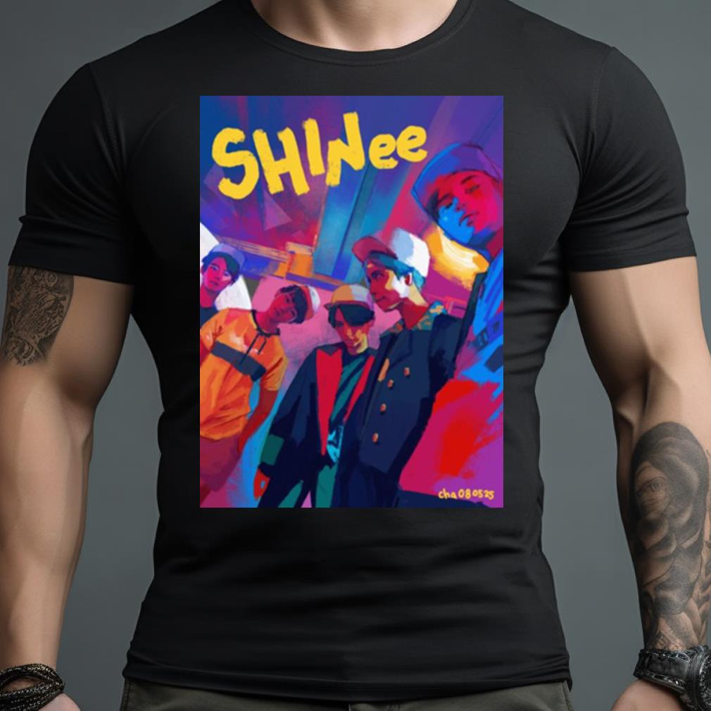 Odd Ot5 Shinee Kpop Band Shirt