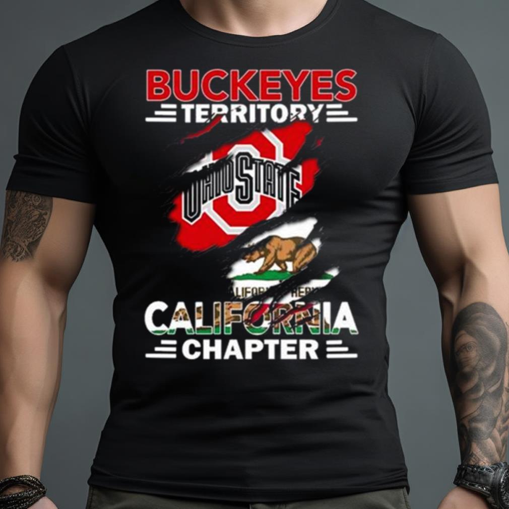 Ohio State Buckeyes Territory California Chapter Shirt