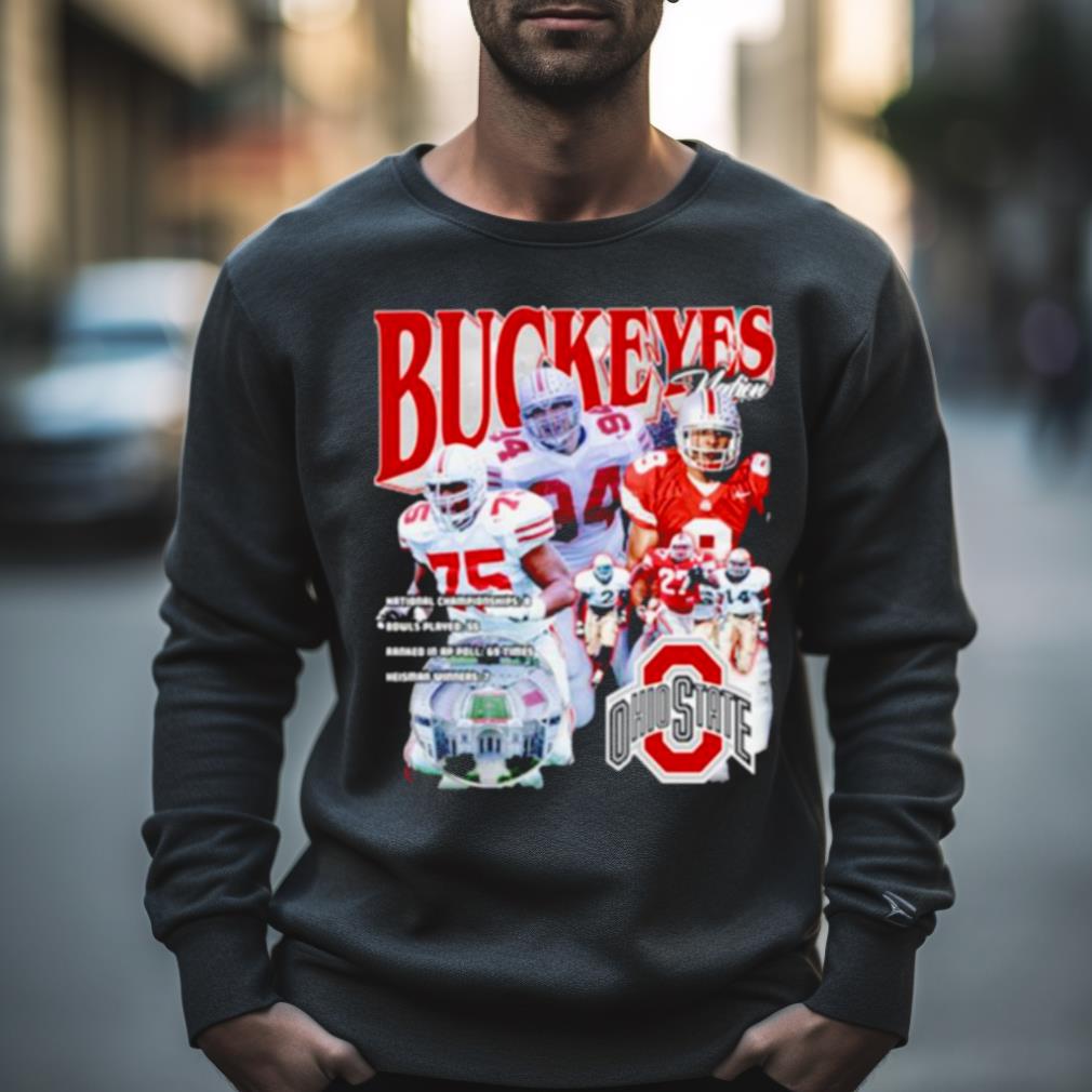 Ohio State University Buckeyes Football Rugby Shirt