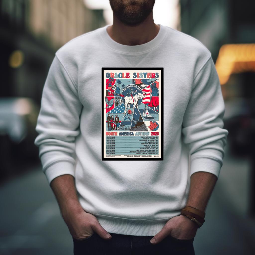 Oracle Sisters North America Autumn 2023 Poster Shirt Oracle Sisters North America Autumn 2023 Poster Shirt
