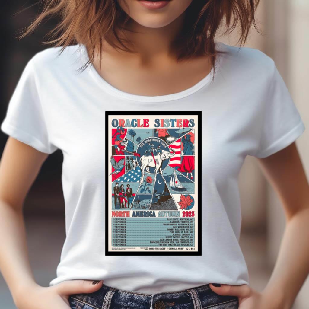 Oracle Sisters North America Autumn 2023 Poster Shirt Oracle Sisters North America Autumn 2023 Poster Shirt