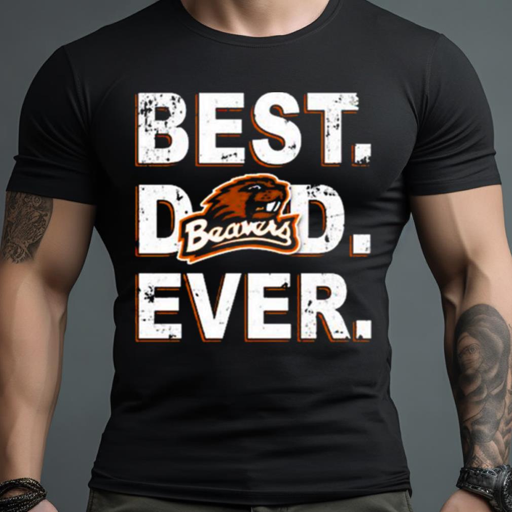 Oregon State Beavers Best Dad Ever Shirt