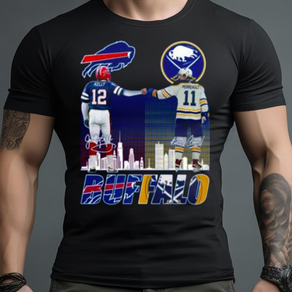 Original Buffalo Bills Kelly And Sabres Perreault City Champion 2023 Shirt