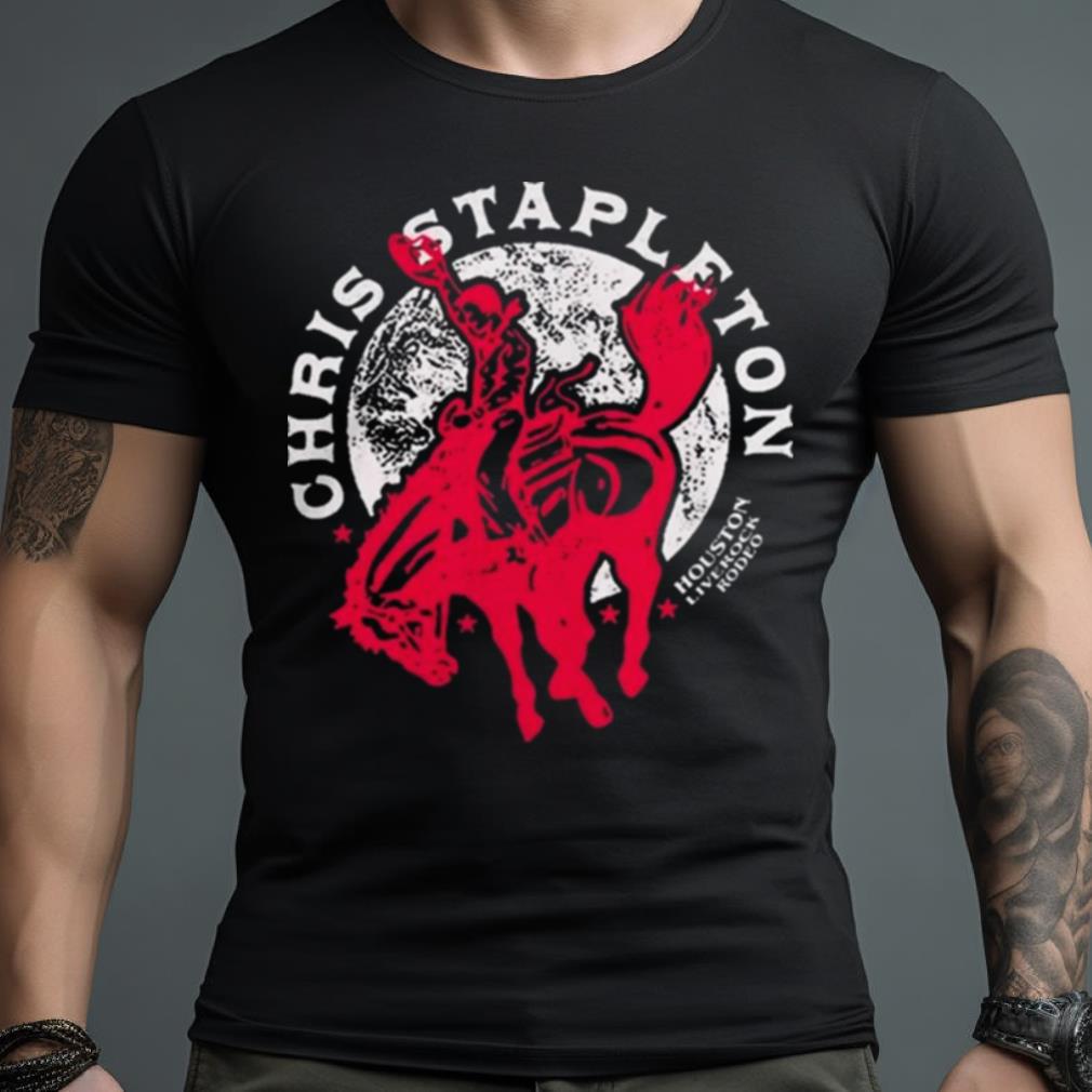 Original Chris Stapleton Merch Houston Rodeo Horse Shirt
