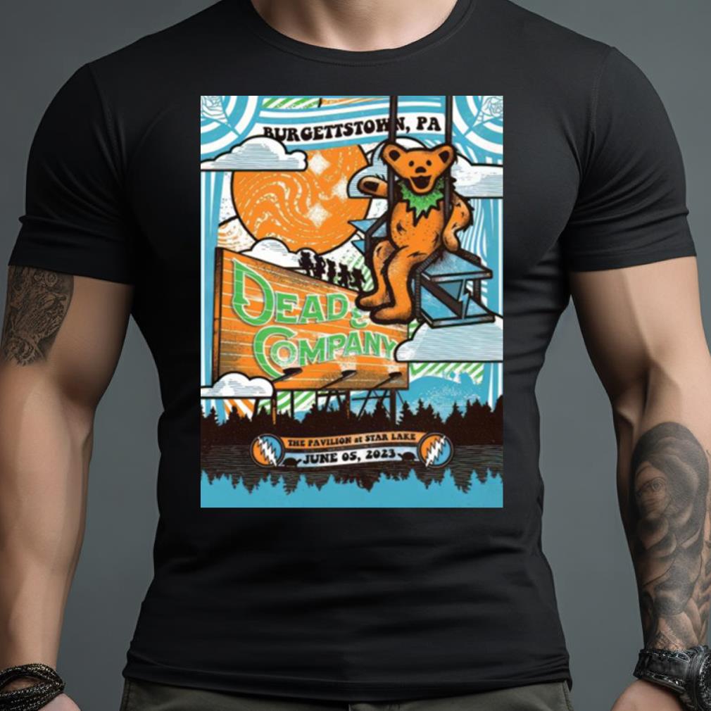 Original Dead & Company Burgettstown, Pa The Pavilion At Star Lake 2023 Shirt