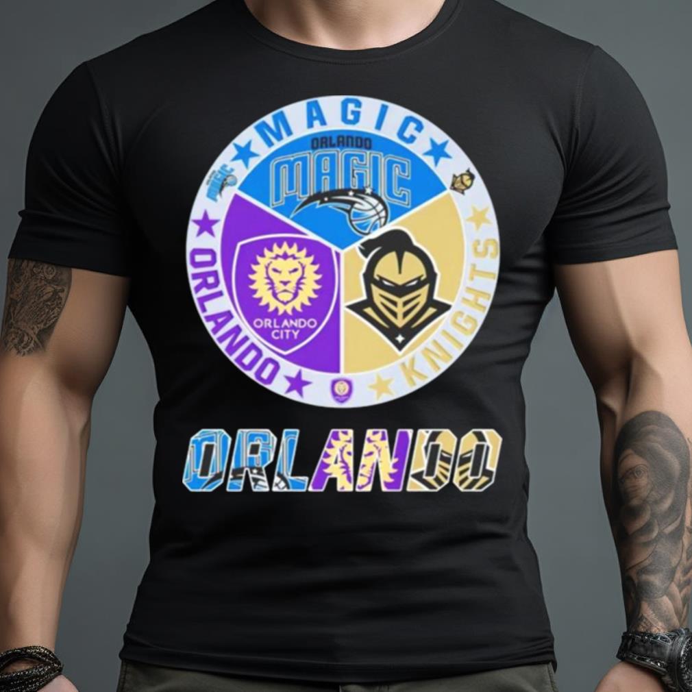 Orlando City Sc Orlando Magic Ucf Knights Shirt